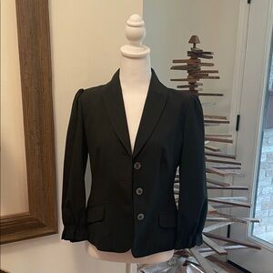 Laundry by Shelli Segal Black Blazer